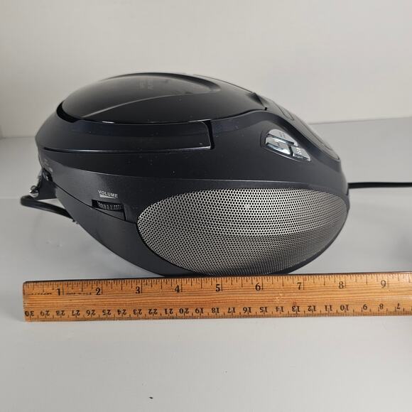 Memorex MP3 CD Player Boombox Portable Stereo AM/FM Radio Model MP3451-BK - Picture 9 of 16